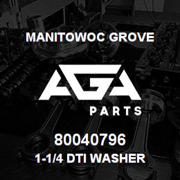80040796 Manitowoc Grove 1-1/4 DTI WASHER | AGA Parts