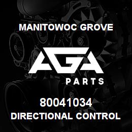 80041034 Manitowoc Grove DIRECTIONAL CONTROL VAL(4SECT) | AGA Parts