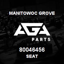 80046456 Manitowoc Grove SEAT | AGA Parts