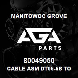 80049050 Manitowoc Grove CABLE ASM DT06-6S to M12 | AGA Parts