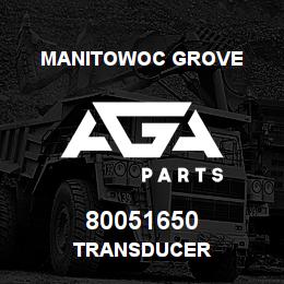 80051650 Manitowoc Grove TRANSDUCER | AGA Parts