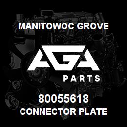 80055618 Manitowoc Grove CONNECTOR PLATE | AGA Parts