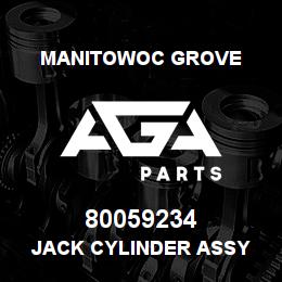 80059234 Manitowoc Grove JACK CYLINDER ASSY | AGA Parts