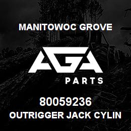 80059236 Manitowoc Grove OUTRIGGER JACK CYLINDER | AGA Parts