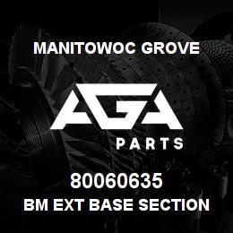 80060635 Manitowoc Grove BM EXT BASE SECTION WELD | AGA Parts