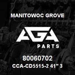 80060702 Manitowoc Grove CCA-CD5515-2 41' 3 SECT BOOM | AGA Parts