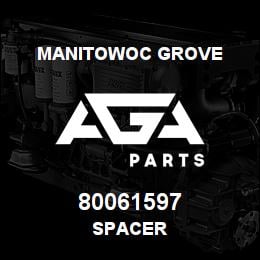 80061597 Manitowoc Grove SPACER | AGA Parts
