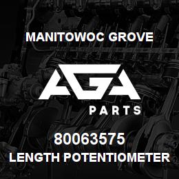 80063575 Manitowoc Grove LENGTH POTENTIOMETER | AGA Parts