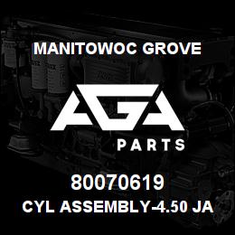 80070619 Manitowoc Grove CYL ASSEMBLY-4.50 JACK | AGA Parts