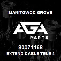 80071168 Manitowoc Grove EXTEND CABLE TELE 4 | AGA Parts