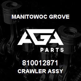 810012871 Manitowoc Grove CRAWLER ASSY | AGA Parts