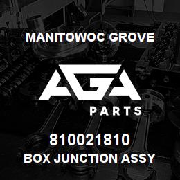 810021810 Manitowoc Grove BOX JUNCTION ASSY | AGA Parts