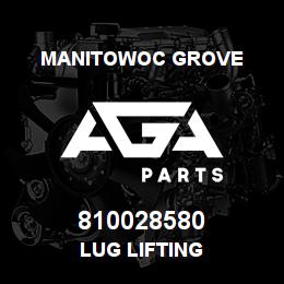 810028580 Manitowoc Grove LUG LIFTING | AGA Parts