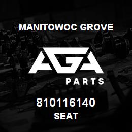 810116140 Manitowoc Grove SEAT | AGA Parts