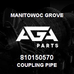 810150570 Manitowoc Grove COUPLING PIPE | AGA Parts