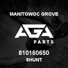 810160650 Manitowoc Grove SHUNT | AGA Parts
