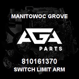 810161370 Manitowoc Grove SWITCH LIMIT ARM | AGA Parts