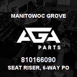 810166090 Manitowoc Grove SEAT RISER, 6-WAY POWER UNIT | AGA Parts