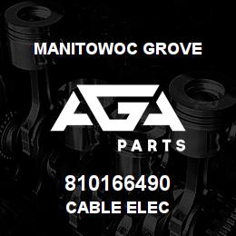 810166490 Manitowoc Grove CABLE ELEC | AGA Parts