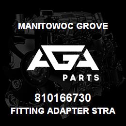 810166730 Manitowoc Grove FITTING ADAPTER STRAIGHT | AGA Parts