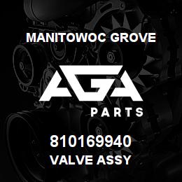 810169940 Manitowoc Grove VALVE ASSY | AGA Parts