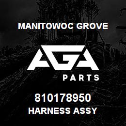 810178950 Manitowoc Grove HARNESS ASSY | AGA Parts
