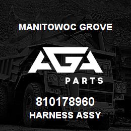 810178960 Manitowoc Grove HARNESS ASSY | AGA Parts