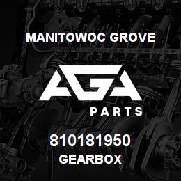 810181950 Manitowoc Grove GEARBOX | AGA Parts
