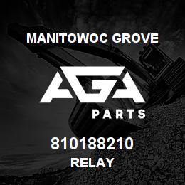 810188210 Manitowoc Grove RELAY | AGA Parts