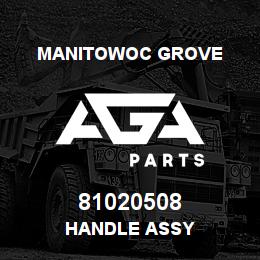 81020508 Manitowoc Grove HANDLE ASSY | AGA Parts