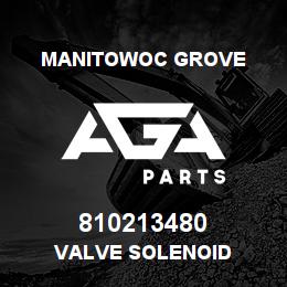 810213480 Manitowoc Grove VALVE SOLENOID | AGA Parts