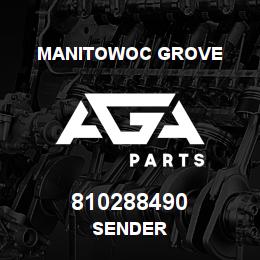 810288490 Manitowoc Grove SENDER | AGA Parts