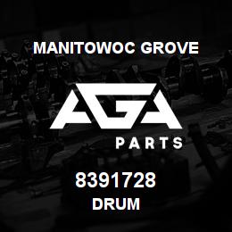 8391728 Manitowoc Grove DRUM | AGA Parts