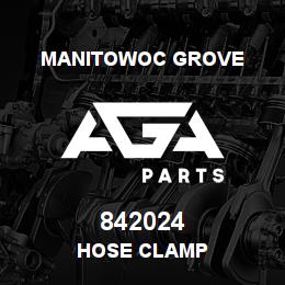 842024 Manitowoc Grove HOSE CLAMP | AGA Parts