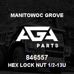 846557 Manitowoc Grove Hex Lock Nut 1/2-13UNC | AGA Parts
