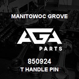 850924 Manitowoc Grove T HANDLE PIN | AGA Parts