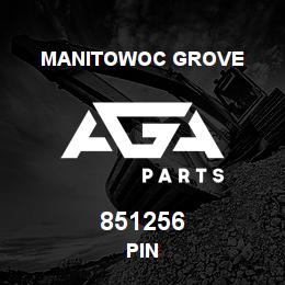 851256 Manitowoc Grove PIN | AGA Parts