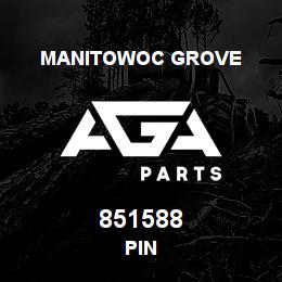 851588 Manitowoc Grove PIN | AGA Parts