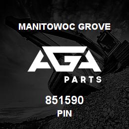 851590 Manitowoc Grove PIN | AGA Parts