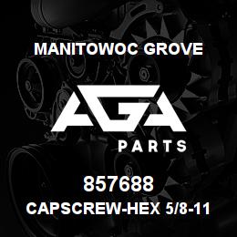 857688 Manitowoc Grove CAPSCREW-HEX 5/8-11 x 5 | AGA Parts