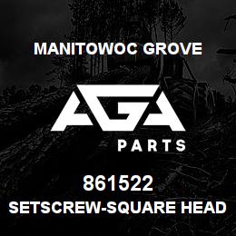 861522 Manitowoc Grove SETSCREW-SQUARE HEAD | AGA Parts