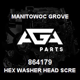 864179 Manitowoc Grove HEX WASHER HEAD SCREW | AGA Parts