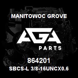 864201 Manitowoc Grove SBCS-L 3/8-16UNCx0.62 G5 | AGA Parts
