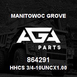864291 Manitowoc Grove HHCS 3/4-10UNCx1.00 G5 | AGA Parts