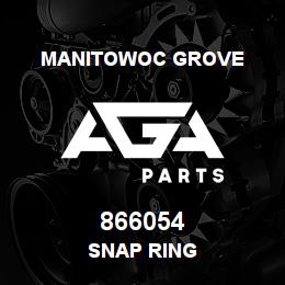 866054 Manitowoc Grove SNAP RING | AGA Parts