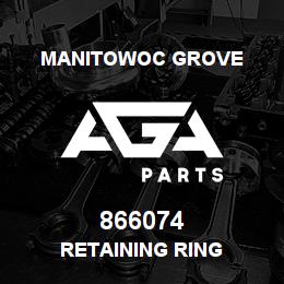 866074 Manitowoc Grove Retaining Ring | AGA Parts