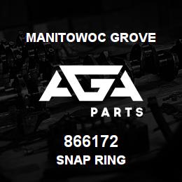 866172 Manitowoc Grove SNAP RING | AGA Parts