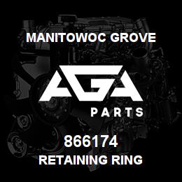 866174 Manitowoc Grove Retaining Ring | AGA Parts