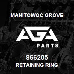 866205 Manitowoc Grove Retaining Ring | AGA Parts