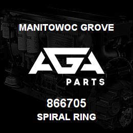 866705 Manitowoc Grove SPIRAL RING | AGA Parts